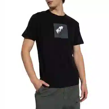 Stone Island SS24 Compass Print T-Shirt Black