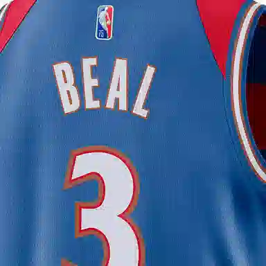 Nike NBA 75th Anniversary Wizards Beal 3 Jersey
