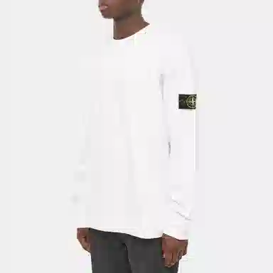Stone Island Crewneck Sweatshirt White