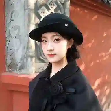 【轻奢高品质~千金风】 攸委 英伦复古卷边礼帽女秋冬季显脸小名媛赫本风气质优雅帽子 羊毛 文艺高级感法式渔夫帽盆帽贝雷帽 女款