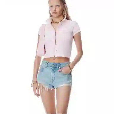 alexander wang SS25 Polo