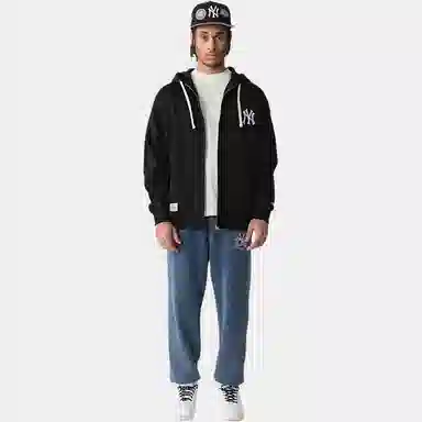 New Era x MLB Yankees Hoodie Black