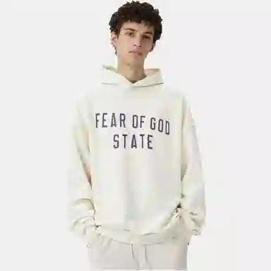 Fear of God Essentials Fleece Hoodie Ivory