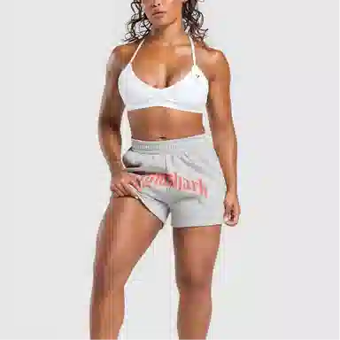 GYMSHARK Strength Department Graphic Shorts logo