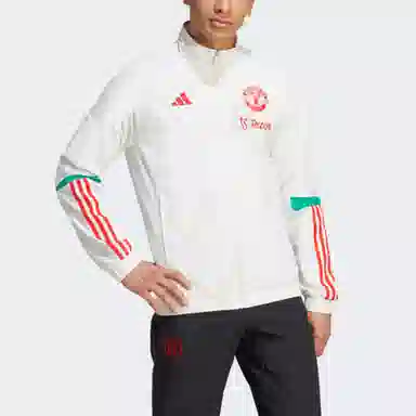 adidas MANCHESTER UNITED TIRO 23 PRESENTATION JACKET logo