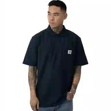 Carhartt Classic Pocket Polo Navy