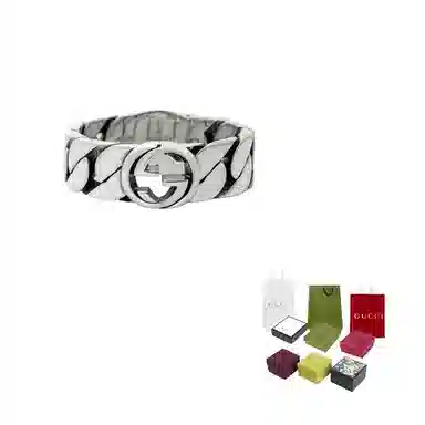 Gucci Interlocking G Wide Ring
