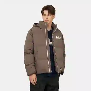 EVISU Down Jacket Beige