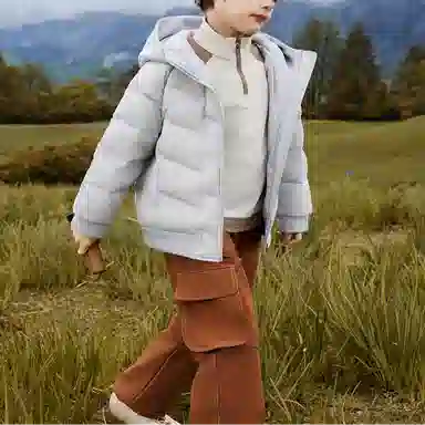 鸭鸭 云朵系列 舒适柔软耐磨羽绒服 青少年