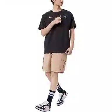 PUMA DESERT ROAD TEE logo T