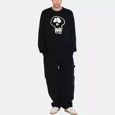 Stussy FW22 Skull Print Sweater