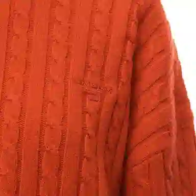 Alexander Wang FW21 Orange Pullover Sweater