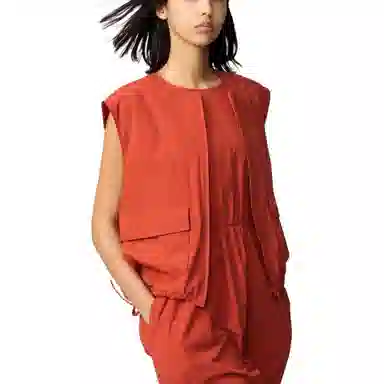 UNIQLO x Clare Waight Keller SS25 C Series Vest Orange