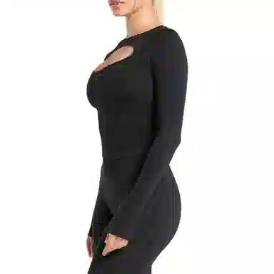 GYMSHARK Apex Contrast Long Sleeve Tee