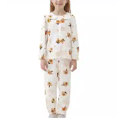 英氏家居服套装 休闲 𫔮中小童