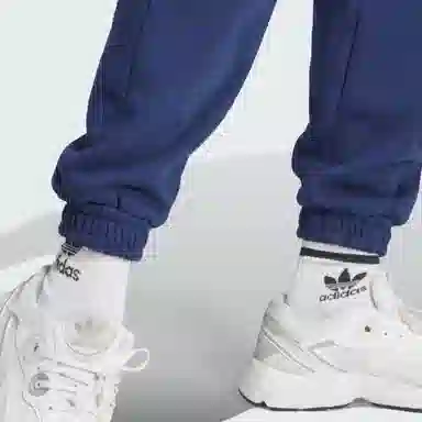 adidas originals Pearl Trefoil Cuffed Sweat Pants Logo