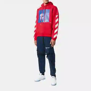 OFF-WHITE Hoodie Red