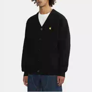 Carhartt WIP Embroidered Logo V-Neck Sweater