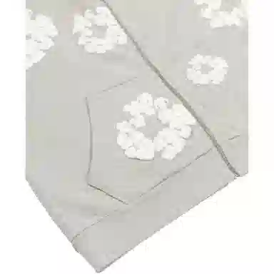 Denim Tears SS25 Floral Zip Hoodie