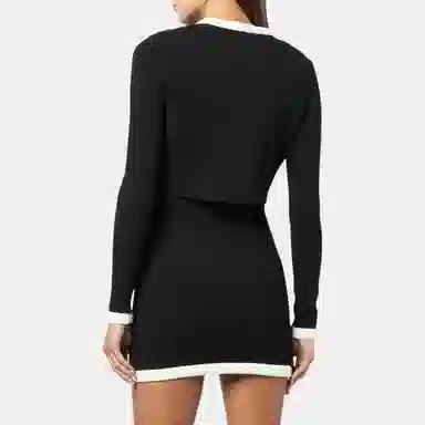 Alexander Wang SS22 Logo Cardigan