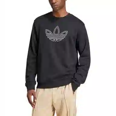 adidas originals TREFOIL CREW FW24 Outline