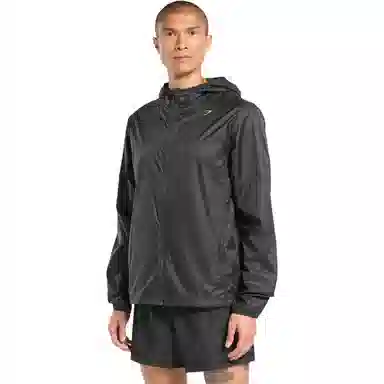 GYMSHARK Running Windbreaker Black