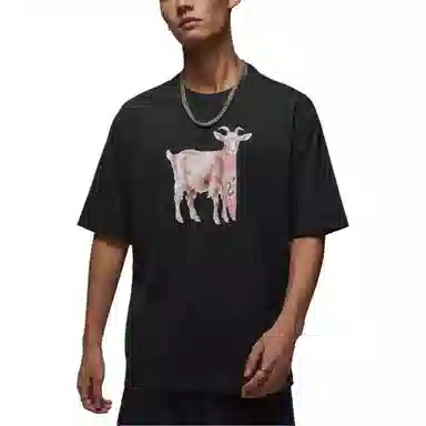 Jordan As M J GOAT SS CREW T
