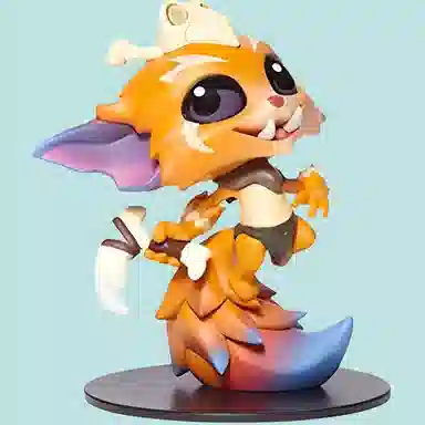League of Legends Gnar Figurine
