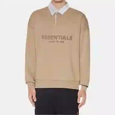 Fear of God Essentials SS23 Sand Polo