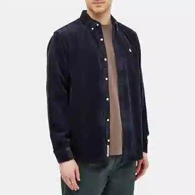 Carhartt WIP Corduroy Shirt Navy