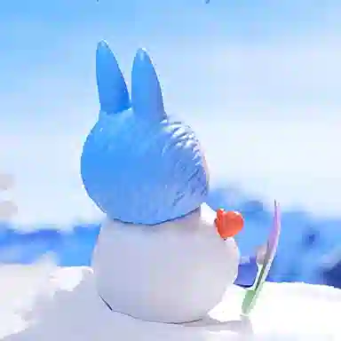 POP MART LABUBU Skiing Figure 10cm