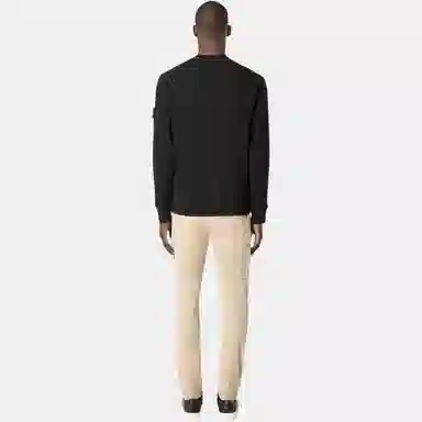 Stone Island Long Sleeve Crewneck Sweatshirt Black