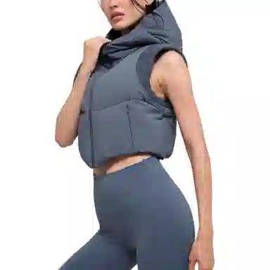 alo yoga Zip Hoodie Vest