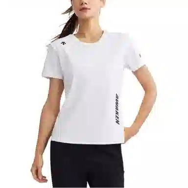 DESCENTE WOMENS RUNNING logo T