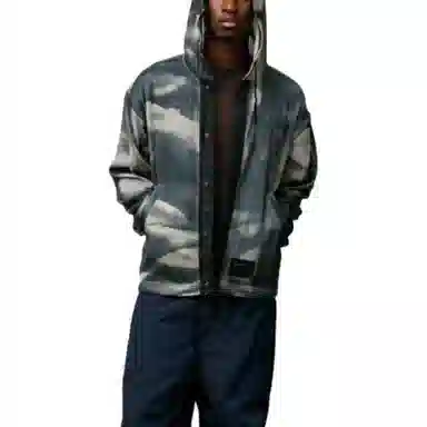 Stussy x Nike FW25 Mesh Hoodie Camouflage