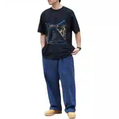 Cav Empt SS22 Geometric Logo Tee Black