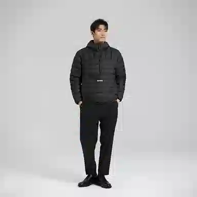 Supreme Micro Down Half Zip Hooded Pullover