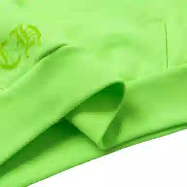 Chrome Hearts Hoodie Fluorescent Green