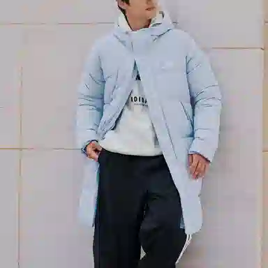 adidas LINEAR MID LENGTH DOWN JACKET 600