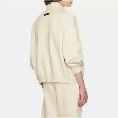 Fear of God Essentials FW22 Fullzip Jacket Egg Shell