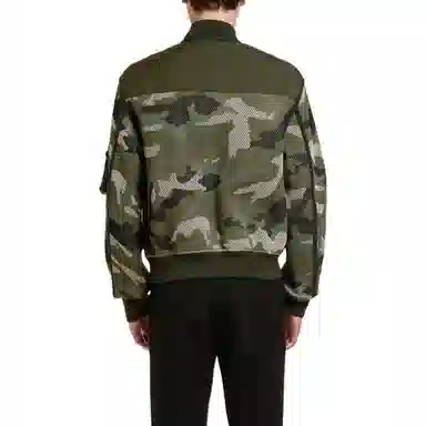 Valentino Camouflage Zip Hoodie