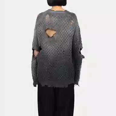 Maison Mihara Yasuhiro FW24 Black Sweater