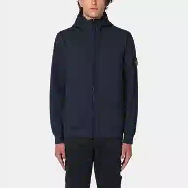 Stone Island Hoodie Blue