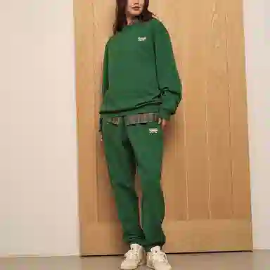 Reebok Crewneck Pullover Deep Green