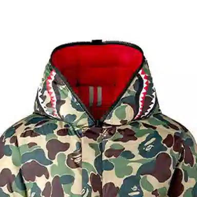 Canada Goose x Concepts x BAPE Crofton Puffer Camo Green