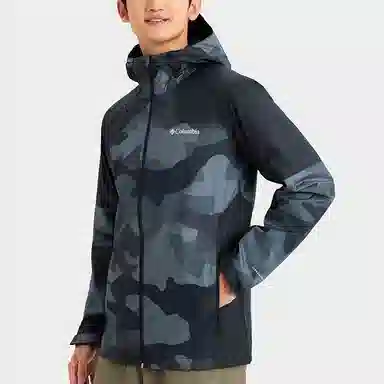 Columbia Camo Hooded Jacket