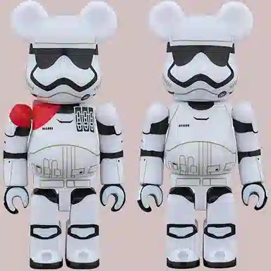 BE@RBRICK Star Wars First Order Stormtrooper Officer + Stormtrooper Set