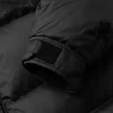 Gucci SS24 Logo Hooded Down Jacket Black