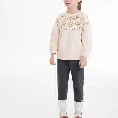 英氏打底裤 舒适柔软加绒保暖 婴幼童