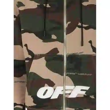OFF-WHITE Camouflage Zip Jacket